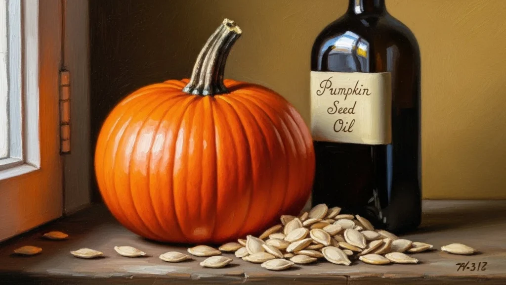 호박씨 오일과 추출물