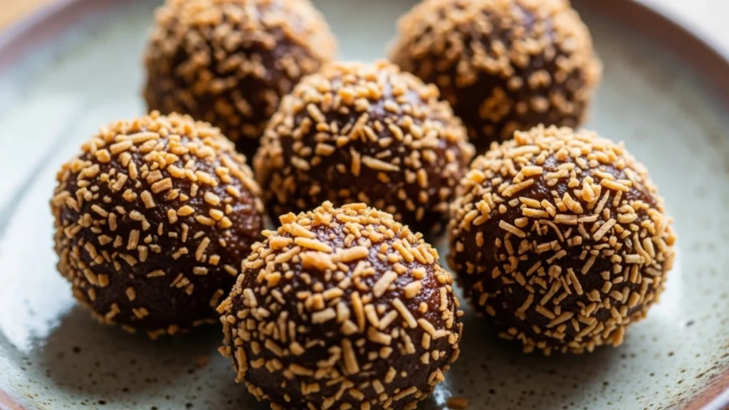 호박씨와 아몬드를 섞은 건강한 레시피:더블 파워 단백질 에너지 볼