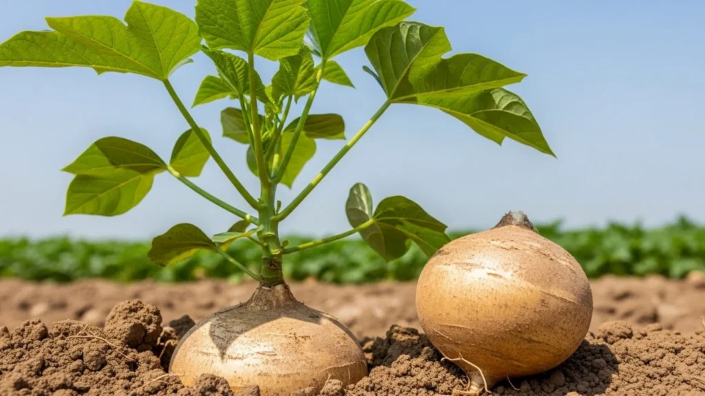 히카마 잎 독성 : 히카마 뿌리만 드세요.