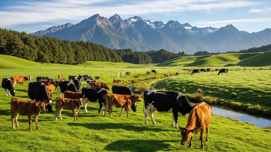 뉴질랜드 초유 선택 기준 : 청정 뉴질랜드 방목 