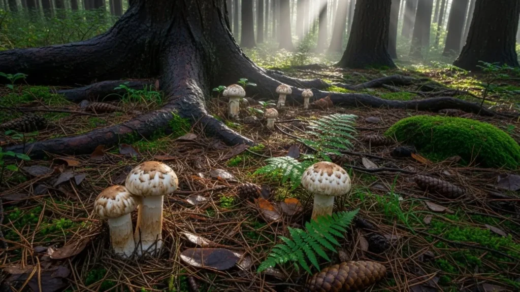 송화버섯 항암 효능 : 자연산 송화버섯