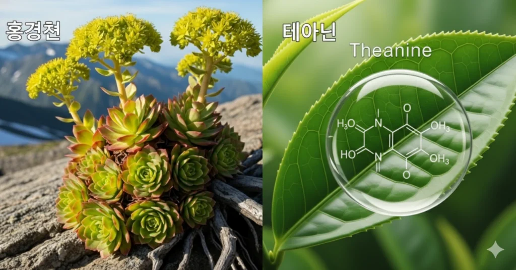 테아닌과 홍경천 같이 먹어도 되나요? 스트레스 관리 꿀조합 완벽 가이드 2 테아닌과 홍경천 같이 먹어도 되나요?