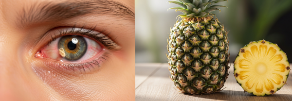 비문증 영양제 파인애플 추출물, 진짜 눈앞의 아지랑이가 사라질까?