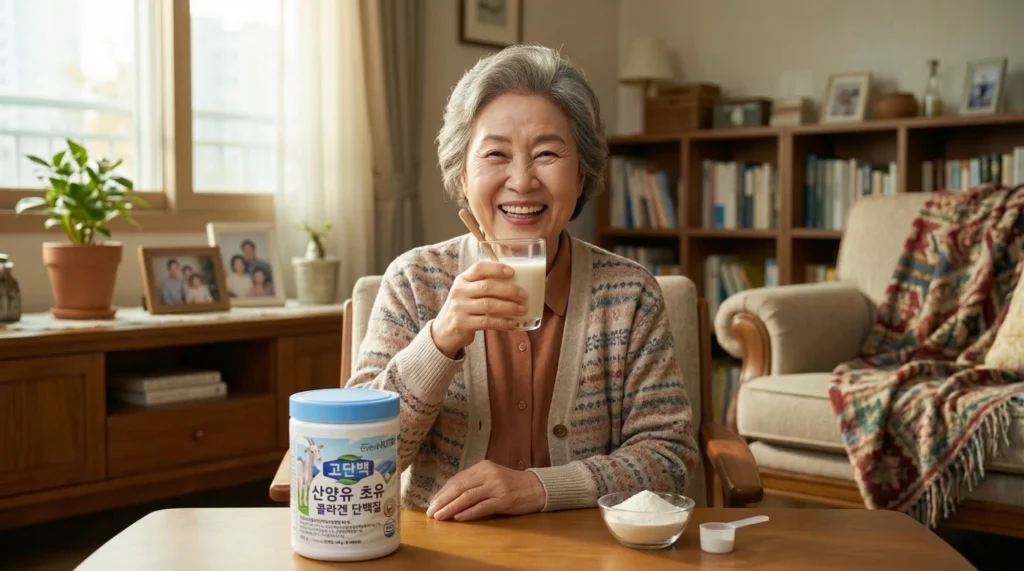 노인 산양유 단백질 분말 차이: "왜 어르신들은 산양유를 찾을까? 류신과 당뇨 케어까지 총정리"